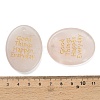 Natural Rose Quartz Pendants G-K353-06I-3