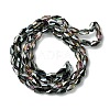 Transparent Electroplate Glass Beads Strands GLAA-K064-03A-HP01-2