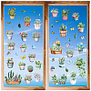 8 Sheets 8 Styles PVC Waterproof Wall Stickers DIY-WH0345-164-1