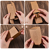 Folding Kraft Paper Mailer Boxes CON-WH0100-63A-3