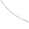 Brass Chain Necklaces NJEW-D077-S-3