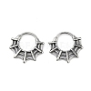 Spider Web 316 Surgical Stainless Steel Hoop Earrings EJEW-G416-40AS-4