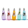Transparent Resin Pendants RESI-D074-03-1