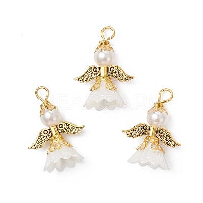 ABS Plastic Pendants PALLOY-JF04313-1