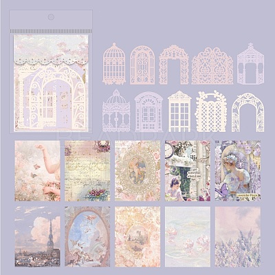 European Style Scrapbook Paper Pad Sets DIY-H170-04B-1