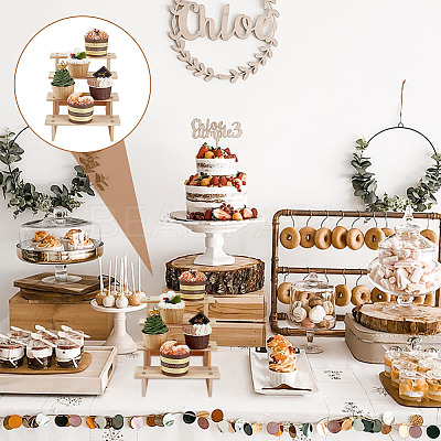 4-Tier Wood Model Toy Display Riser ODIS-WH0329-66B-1