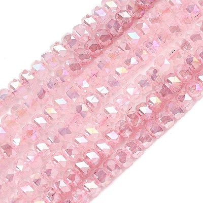 Imitation Jade Glass Beads Strands EGLA-F167-03A-06-1