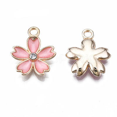 Alloy Enamel Pendants ENAM-S121-052-1