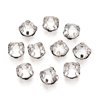 Flat Round Sew on Rhinestone KK-N282-01A-P-1