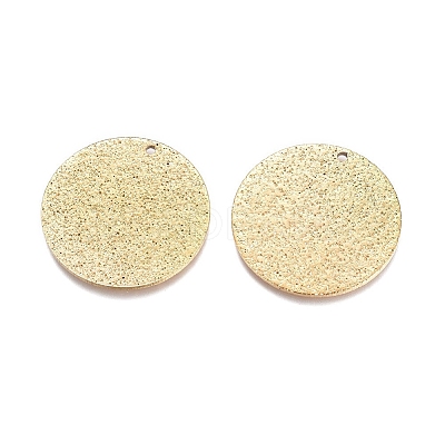 Ion Plating(IP) 304 Stainless Steel Pendants STAS-G211-25mm-01G-1
