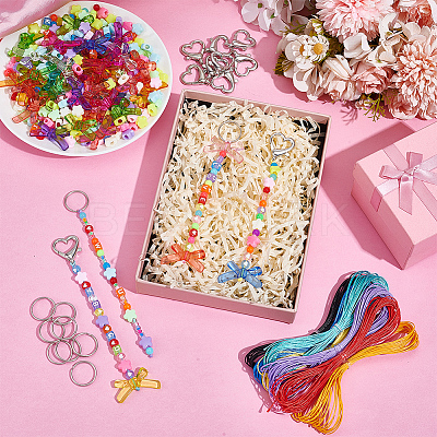 DIY Keychain Making Kits DIY-PH0030-77-1