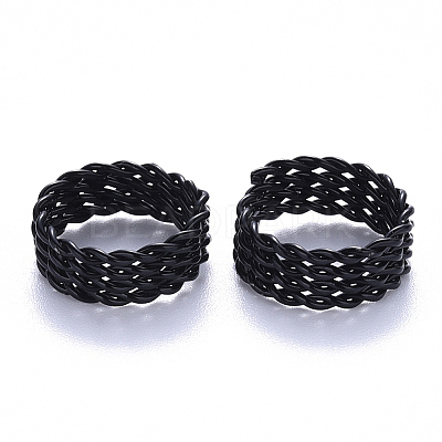 Electrophoresis Iron Twisted Hair Coil Dreadlock Beads IFIN-S696-111-1