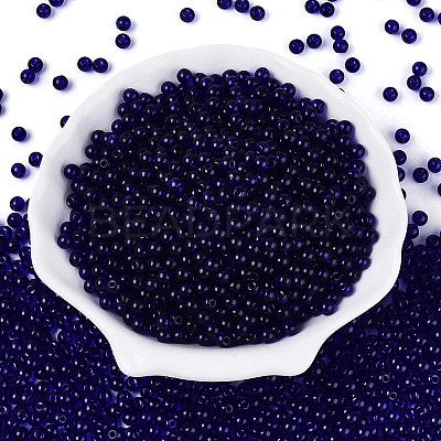 FGB Transparent Glass Seed Beads SEED-N013-01A-03-1