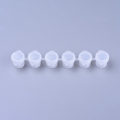 Plastic Paint Pots Strips LS-TOOL-E005-61-1