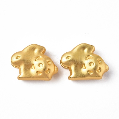 Rack Plating Alloy Beads PALLOY-I215-28G-1