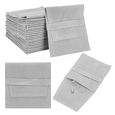 Double-Sided Faux Suede Jewelry Flap Pouches TP-WH0007-09A-1