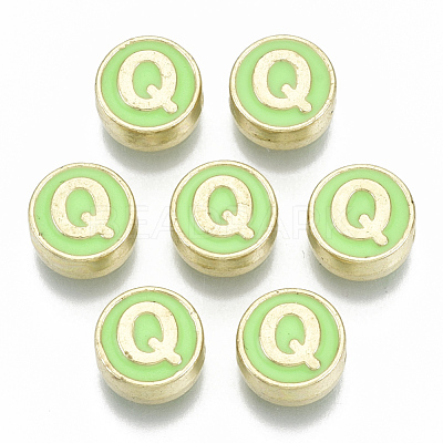 Alloy Enamel Beads X-ENAM-S122-028Q-NR-1