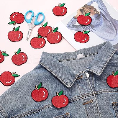 18Pcs Computerized Embroidery Cloth Iron On/Sew On Patches PATC-CA0001-01-1