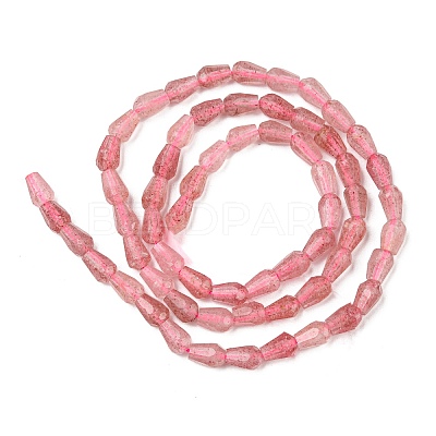 Natural Strawberry Quartz Beads Strands G-C080-B01-01-1
