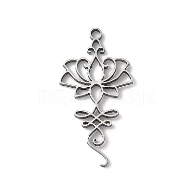 201 Stainless Steel Pendants STAS-K298-02P-1-1
