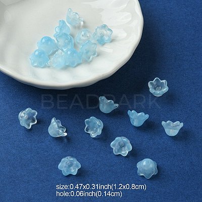 Glass Beads GLAA-YW0003-37G-1
