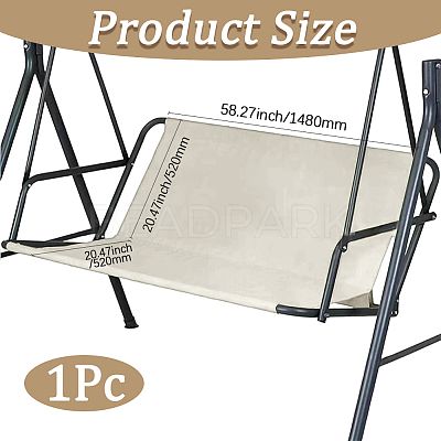 Oxford Cloth Outdoor Rainproof Garden Seat Cover AJEW-WH20816-214A-03-1