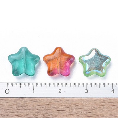 Electroplate Czech Glass Beads X-LAMP-D180-19-1