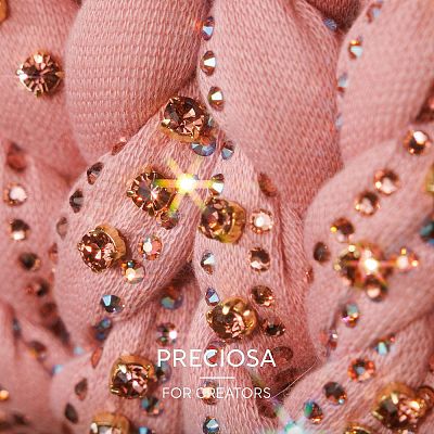 Preciosa® MAXIMA Crystal Round Stones Y-PRC-RBSS24-80100-1