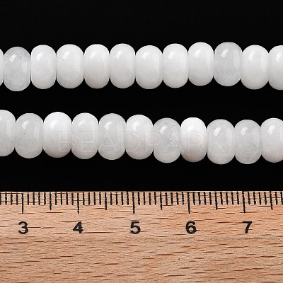Natural White Jade Beads Strands LS-G-E507-01M-1