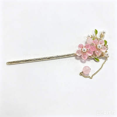 Alloy Hair Sticks PW-WG483EB-16-1