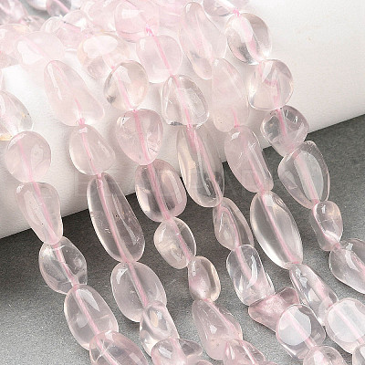 Natural Rose Quartz Beads Strands G-L638-A01-01-1