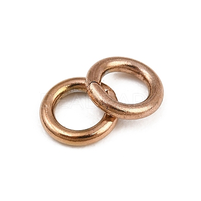 304 Stainless Steel Open Jump Rings SA-CBAF81C-01J-RG-1