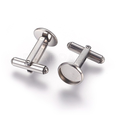 Tarnish Resistant 304 Stainless Steel Cuff Settings STAS-P227-28P-1