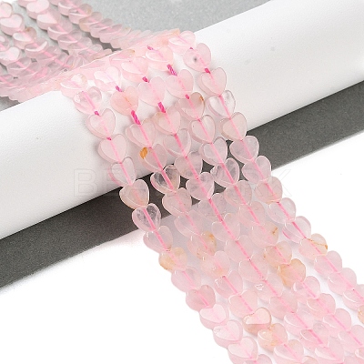 Natural Rose Quartz Beads Strands G-M403-A06-02-1