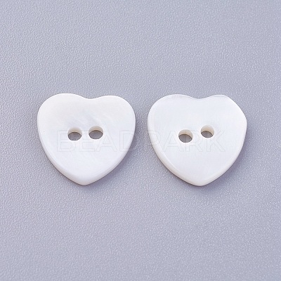 2-Hole Shell Buttons BSHE-P026-19-1