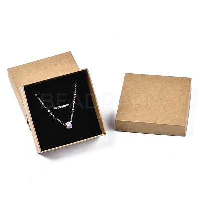 Cardboard Jewelry Set Box LS-CBOX-S018-09A-1