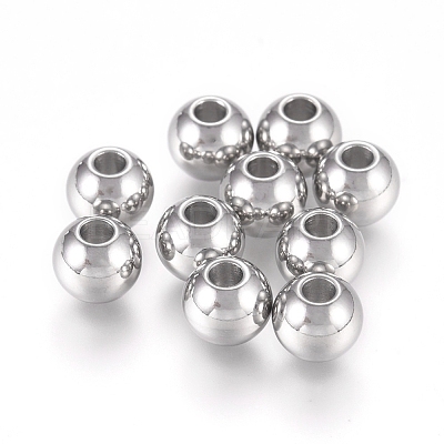 Tarnish Resistant 316L Surgical Stainless Steel Beads STAS-M274-073C-P-1