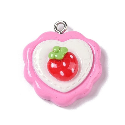 Opaque Resin Pendants RESI-S403-04E-1