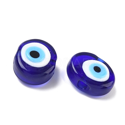 Handmade Evil Eye Lampwork Beads LAMP-G168-02D-1