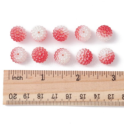 Imitation Pearl Acrylic Beads OACR-FS0001-42G-1