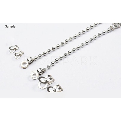 Tarnish Resistant 304 Stainless Steel Ball Chain Connectors LS-X-STAS-R089-05-1