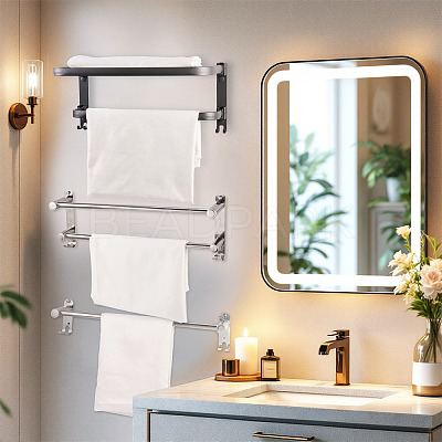 Aluminum Towel Rack for Bathroom FIND-TAC0050-03B-1