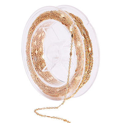 Brass Link Chains CHC-T007-01G-1