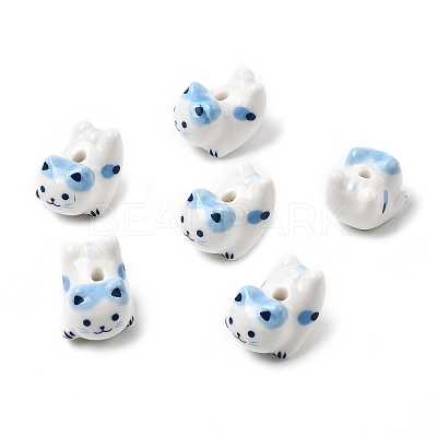 Handmade Porcelain Beads PORC-Z009-02D-1