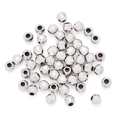 50PCS 925 Sterling Silver Beads Spacer STER-TA0001-30-1