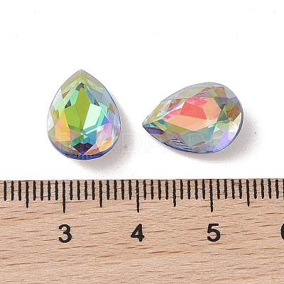 Glass Rhinestone Cabochons RGLA-L029-04A-1