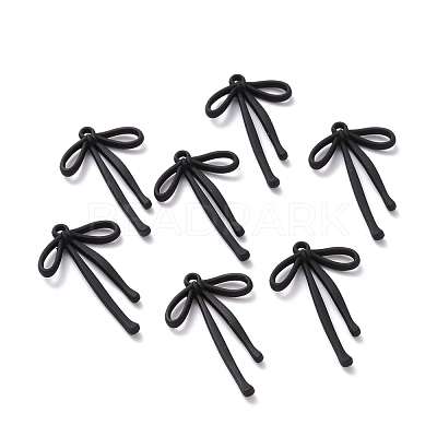 Spray Painted Alloy Pendants FIND-G030-10-1