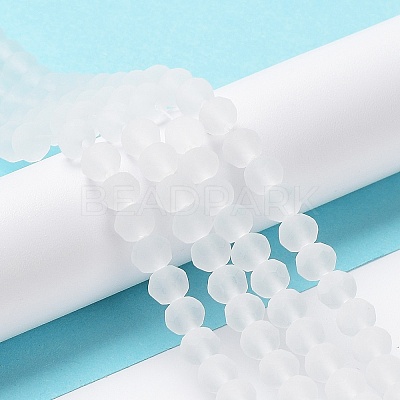 Transparent Glass Beads Strands X1-EGLA-A034-T4mm-MD19-1