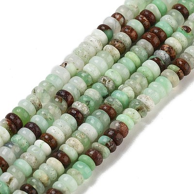 Natural Chrysoprase Beads Strands G-B088-A01-01-1