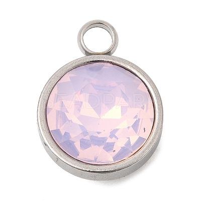 Birthstone Theme October 304 Stainless Steel Pendants STAS-G082-17P-10-1